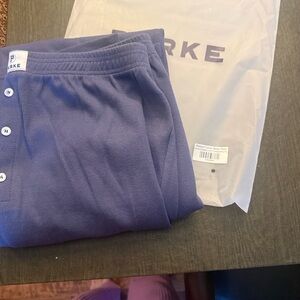 Parke Ribbed Cotton Boxer Pant